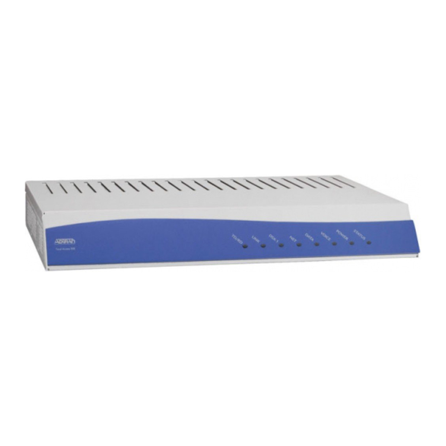 ADTRAN Total Access 924 Hardware Installation Manual