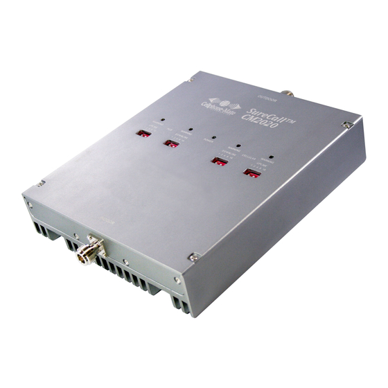 SureCall CM2020 User Manual