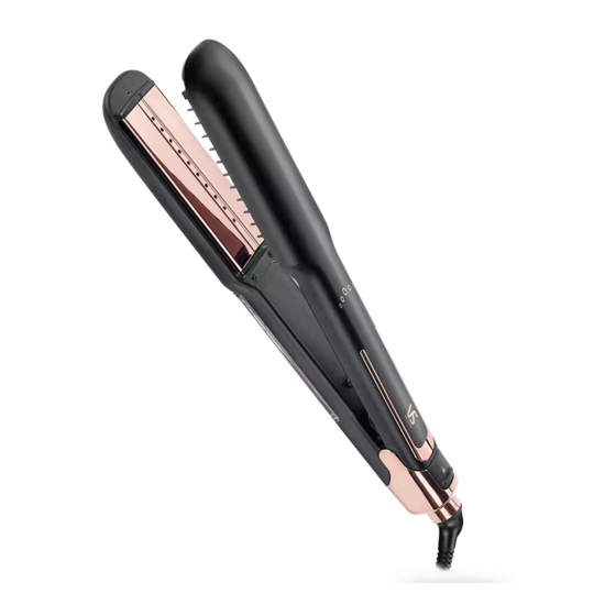 VS Sassoon VSS9900A Instruction Booklet