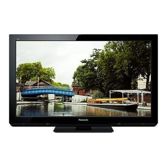 PANASONIC VIERA TC42PX34X OWNER'S MANUAL Pdf Download ManualsLib