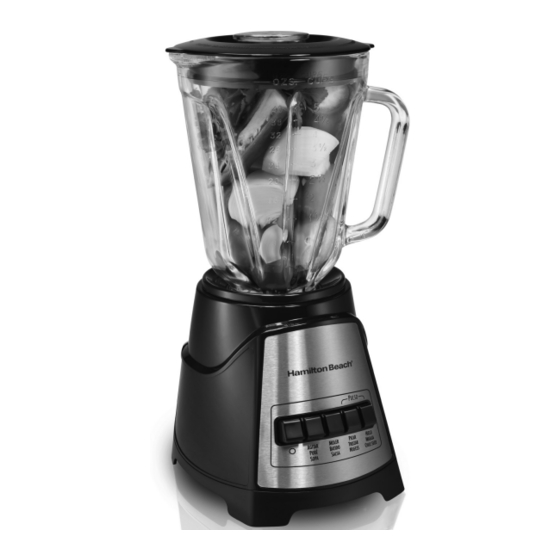 HAMILTON BEACH 58141 MANUAL Pdf Download ManualsLib