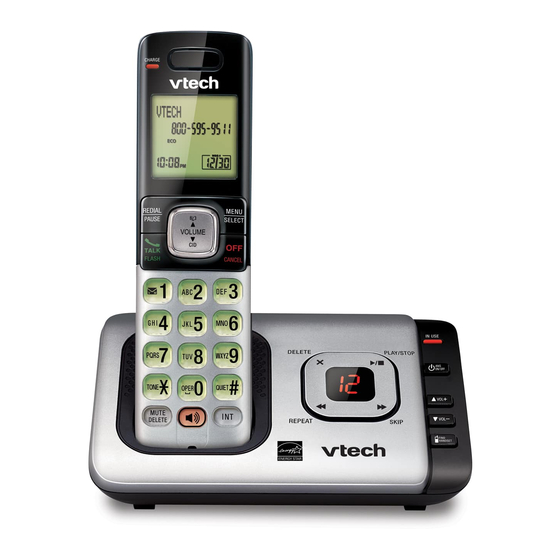 Vtech Cordless Phone Cs6114 User Manual