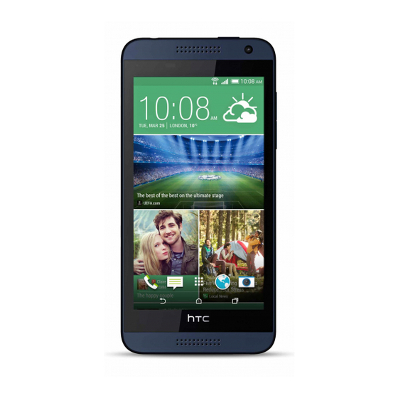 HTC DESIRE 610 USER MANUAL Pdf Download | ManualsLib