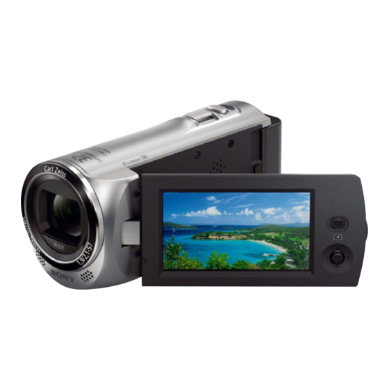 SONY HDR-CX220/S BROCHURE & SPECS Pdf Download | ManualsLib