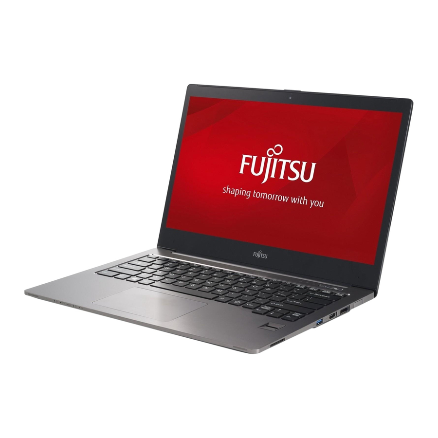 Fujitsu Lifebook U904 Quick Start Manual