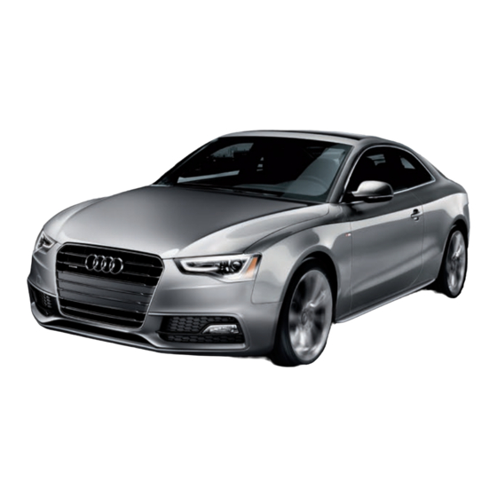 AUDI A5 GETTING TO KNOW MANUAL Pdf Download ManualsLib