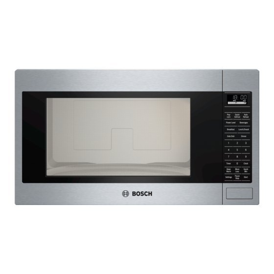 BOSCH HMB5020 USE AND CARE MANUAL Pdf Download | ManualsLib