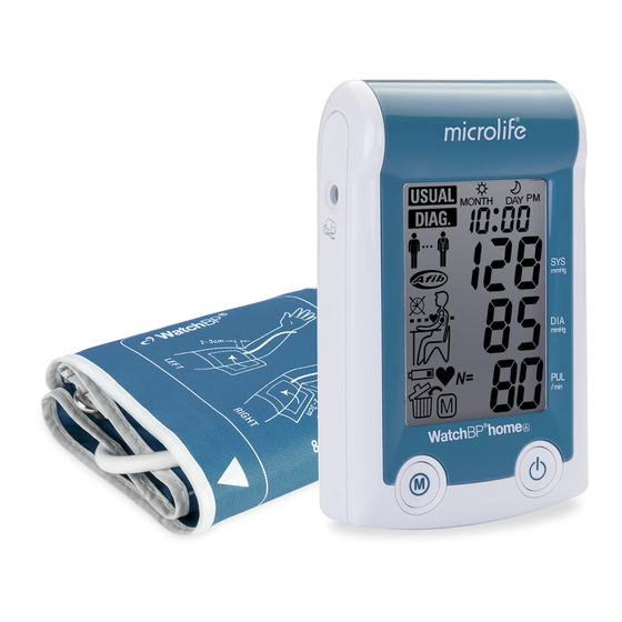 microlife BPB6 Connect Bluetooth Blood Pressure Monitor Instruction Manual