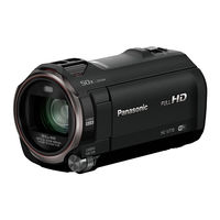 Panasonic HC-V760 Operating Instructions Manual