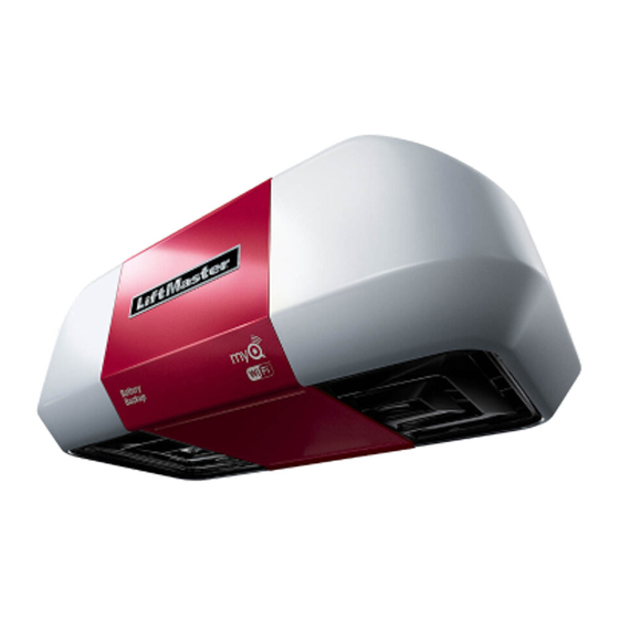 CHAMBERLAIN MYQ 8550W INSTRUCTIONS MANUAL Pdf Download ManualsLib