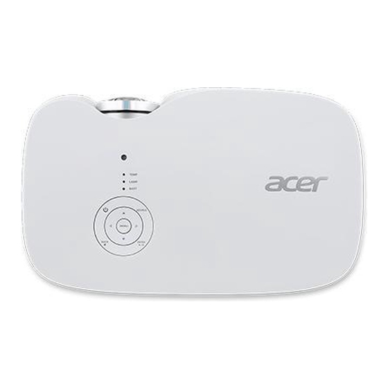 Acer K138STi Series User Manual
