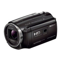 Sony HDR-CX670 Manuals | ManualsLib