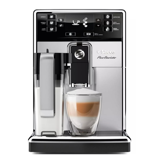 SAECO PICOBARISTO SM3061 USER MANUAL Pdf Download ManualsLib