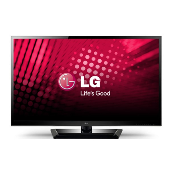 LG 42LM4600 Owner's Manual