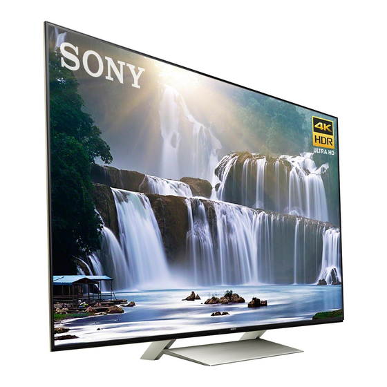 sony-bravia-xbr-75x940e-reference-manual-pdf-download-manualslib