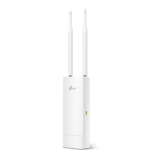 Advanced Settings - TP-Link AURANET CAP300-Outdoor User Manual [Page 23]