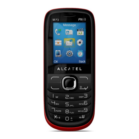 ALCATEL ONE TOUCH 316A MANUAL Pdf Download ManualsLib