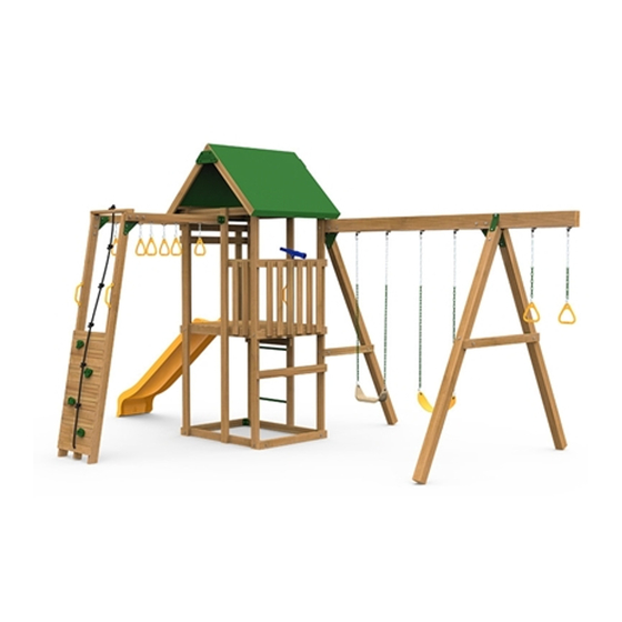 PLAYSTAR PLATEAU GOLD SAFETY MANUAL & ASSEMBLY INSTRUCTIONS Pdf