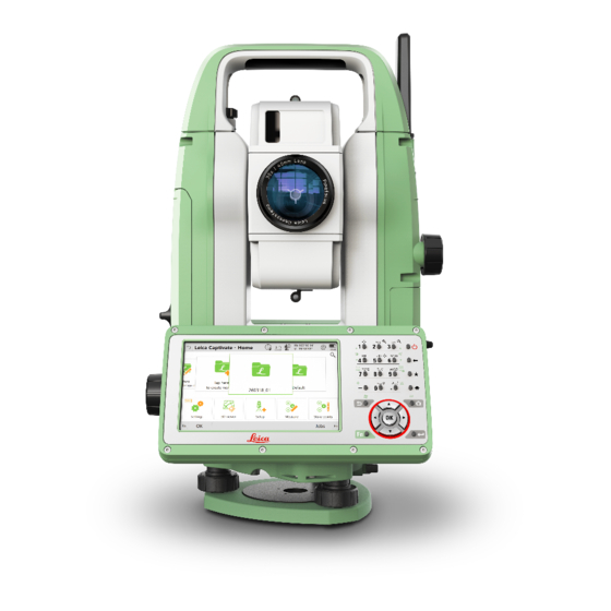 LEICA TS10 USER MANUAL Pdf Download ManualsLib