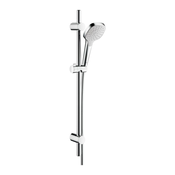 HANS GROHE MYSELECT S 1JET SET 65 26711400 INSTRUCTIONS FOR USE ...