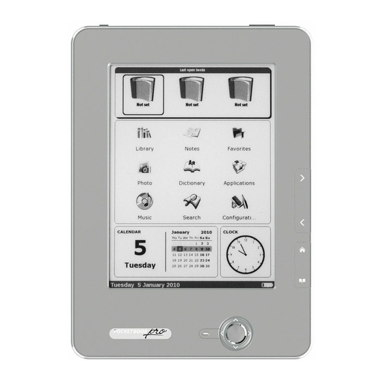Pocketbook Pro 603 User Manual