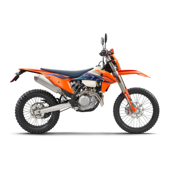 KTM 350 EXC-F 2022 Owner's Manual