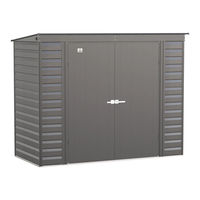 Arrow Storage Products SCP84FG Owner's Manual & Assembly Manual