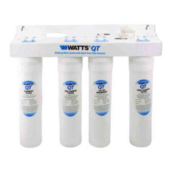 Watts WQT4RO11-50 Installation, Operation And Maintenance Manual