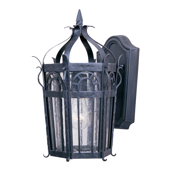 Maxim Lighting Cathedral Manual
