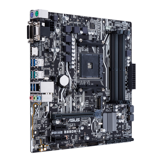 Asus PRIME B350M-K Quick Start Manual