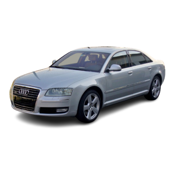 Audi A8 2008 Owner's Manual