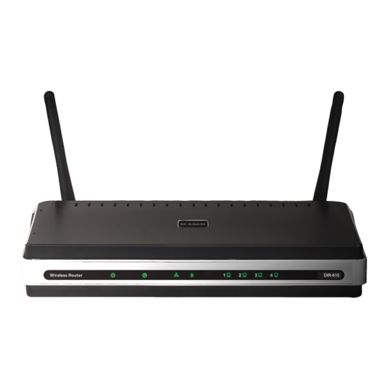 D-Link Wireless N Router DIR-615 User Manual