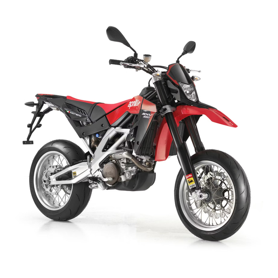APRILIA SXV 550 User Manual