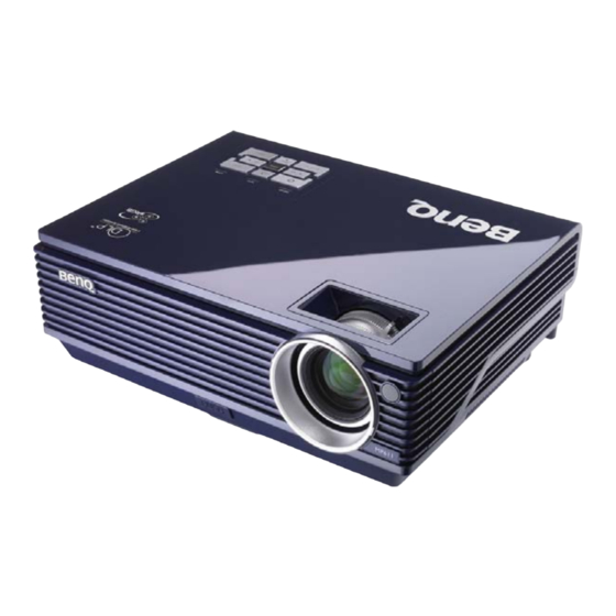 BenQ MP611 Product Service Manual