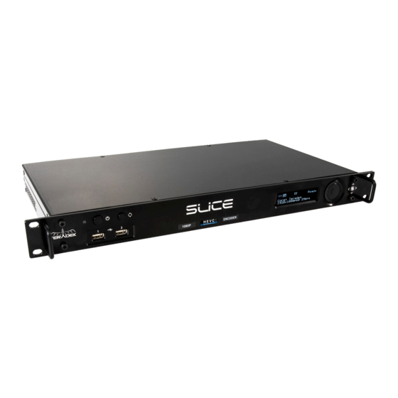 Teradek Slice Quick Start Manual