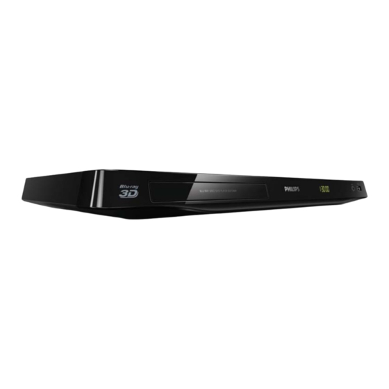 Philips BDP3385K/51 User Manual