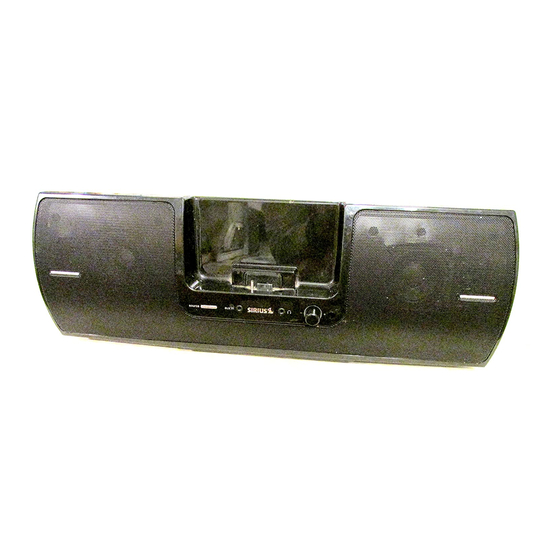 Sirius Satellite Radio SUBX2 Installation And User Manual