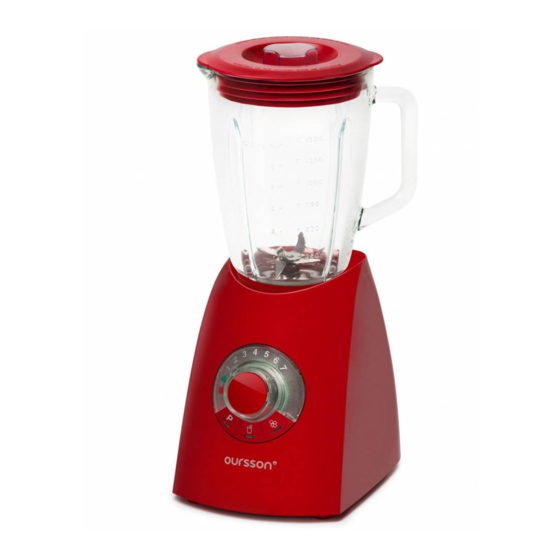 User Manuals: Oursson BL0642G Table Blender Modes
