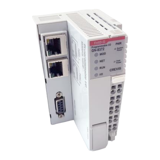 CREVIS FnIO G-Series User Manual