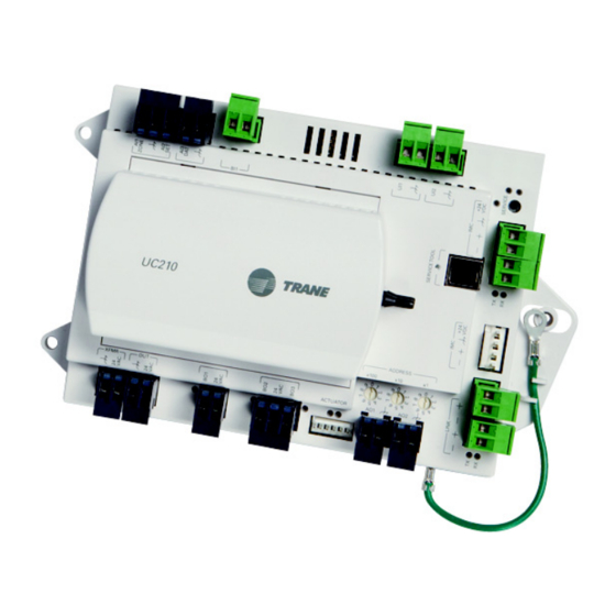 TRANE TRACER UC210 INSTALLATION, OPERATION, AND PROGRAMMING Pdf