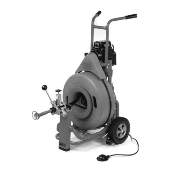RIDGID K380 OPERATING INSTRUCTIONS MANUAL Pdf Download ManualsLib