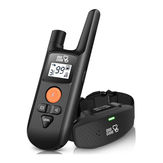 DOG CARE TC01 MANUAL Pdf Download ManualsLib