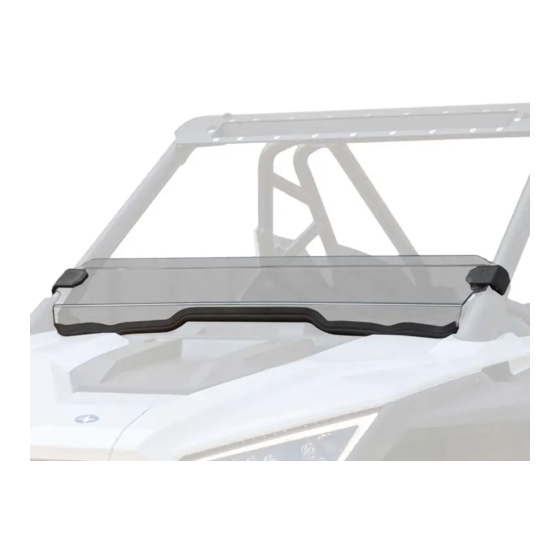 SUPERATV HALF WINDSHIELD INSTALLATION INSTRUCTIONS Pdf Download