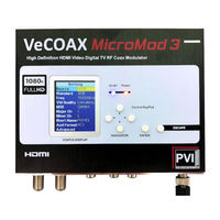 PVI VECOAX MICROMOD 3 MANUAL Pdf Download | ManualsLib