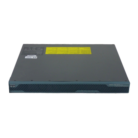 Cisco ASA Series Mount And Connect