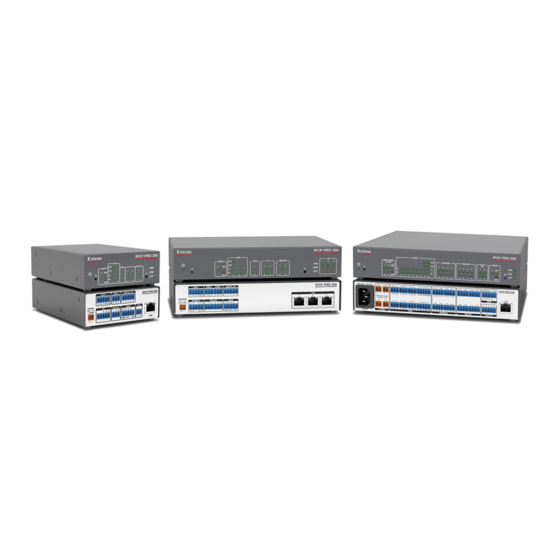 EXTRON ELECTRONICS IPCP PRO SERIES SETUP MANUAL Pdf Download ManualsLib
