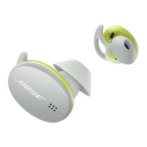 Bose SPORT EARBUDS Manual