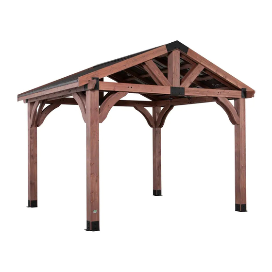 BACKYARD DISCOVERY 12 X 10 ARLINGTON OWNER'S MANUAL & ASSEMBLY