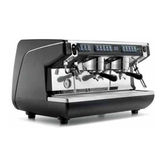 Nuova Simonelli APPIA life 2-3 Groups User Handbook Manual