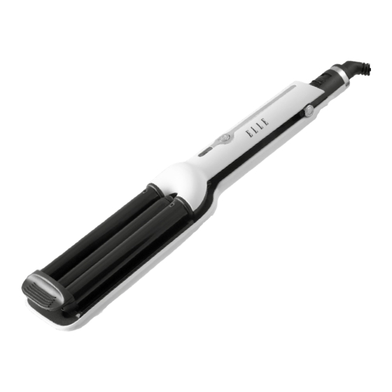 ELLE WAVE CURLER INSTRUCTION MANUAL Pdf Download ManualsLib